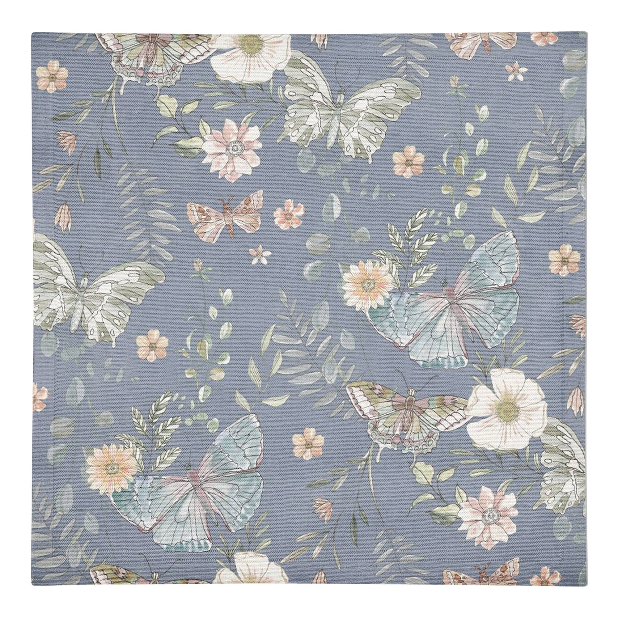 Butterflies Cotton Twill Napkin